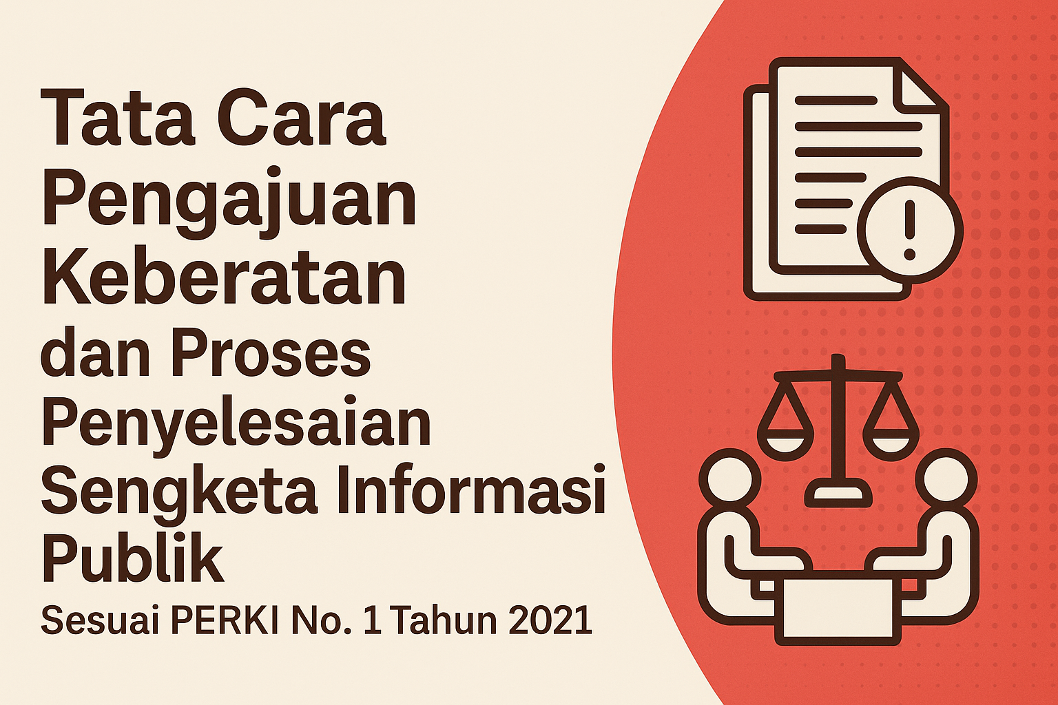 Gambar Artikel Terkait Tata Cara Pengajuan Keberatan dan Proses Penyelesaian Sengketa Informasi Publik